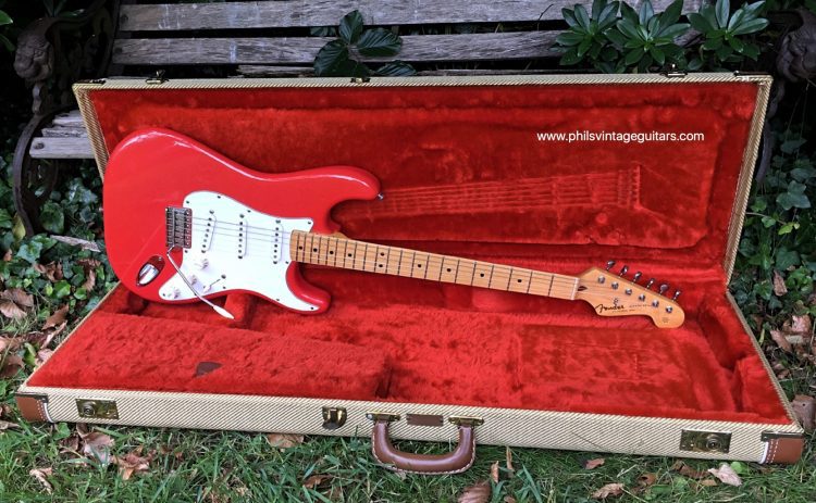 1982 Fender Fullerton 57 Reissue Fiesta Red
