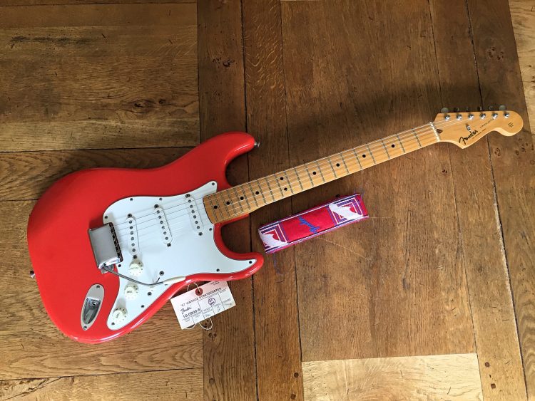 1982 Fender Fullerton 57 Reissue Fiesta Red - Image 3