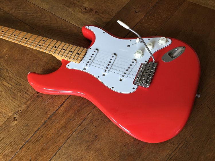 1982 Fender Fullerton 57 Reissue Fiesta Red - Image 2