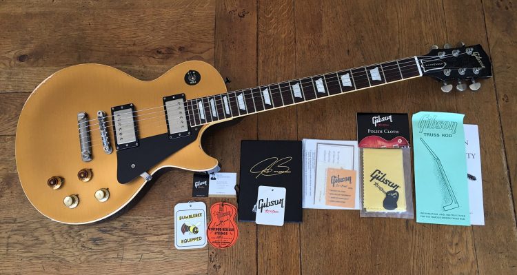 Gibson Custom Shop Artist Model Joe Bonamassa 1957 Goldtop Signed By Joe B - Image 3