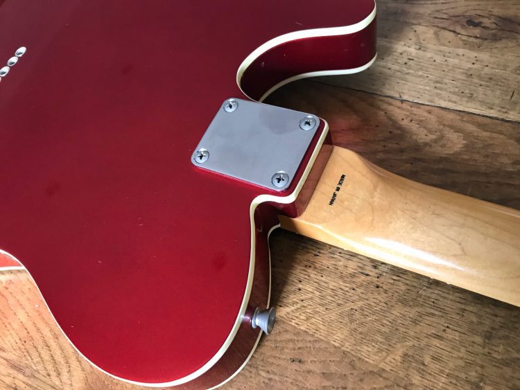 1980's Fender Japan Telecaster TL 62 Candy Apple Red - Image 9