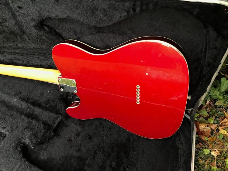 1980's Fender Japan Telecaster TL 62 Candy Apple Red - Image 7