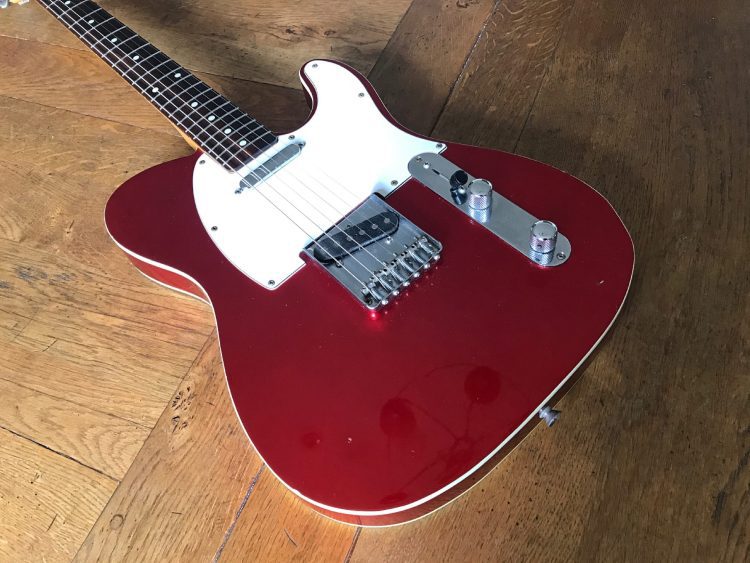 1980's Fender Japan Telecaster TL 62 Candy Apple Red - Image 2