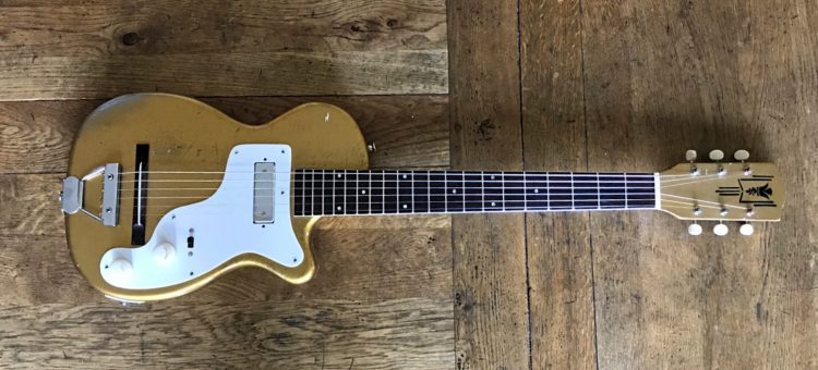 1952 Harmony Stratotone H44 Montgomery Wards - Image 2