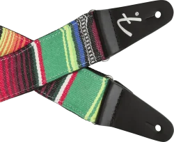 Fender® 2" Serape Strap - Green Multi