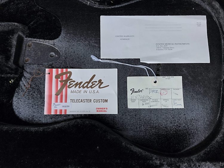 1979 Fender Telecaster Custom - Image 10
