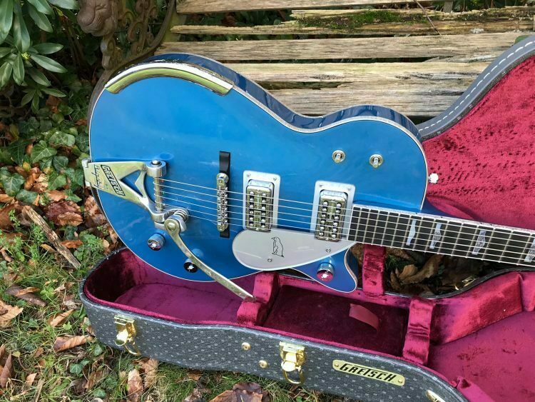 2019 Gretsch Custom Shop Stephen Stern G6134-CS Blue Penguin - Image 2