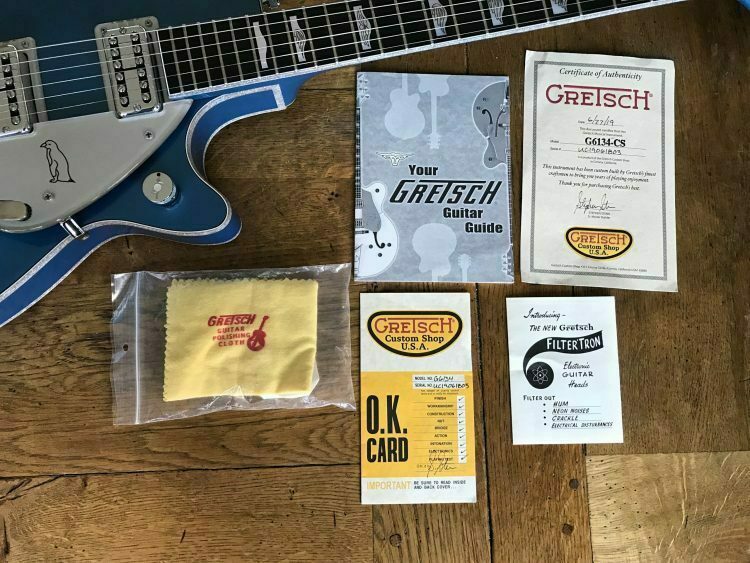 2019 Gretsch Custom Shop Stephen Stern G6134-CS Blue Penguin - Image 16