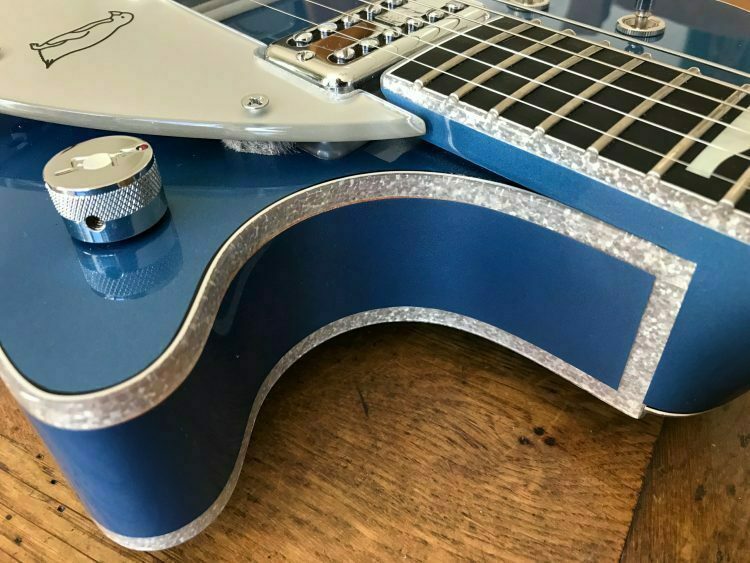 2019 Gretsch Custom Shop Stephen Stern G6134-CS Blue Penguin - Image 7