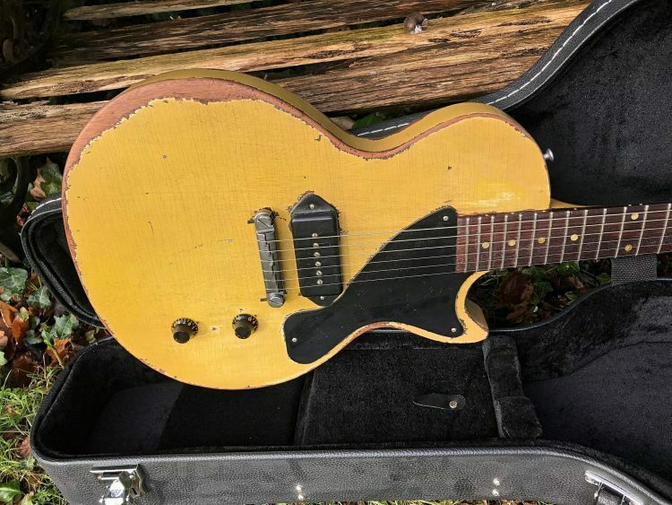 2003 Gibson Les Paul Junior TV Yellow Relic - Image 2