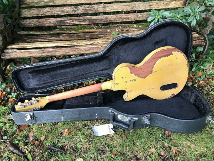 2003 Gibson Les Paul Junior TV Yellow Relic - Image 3