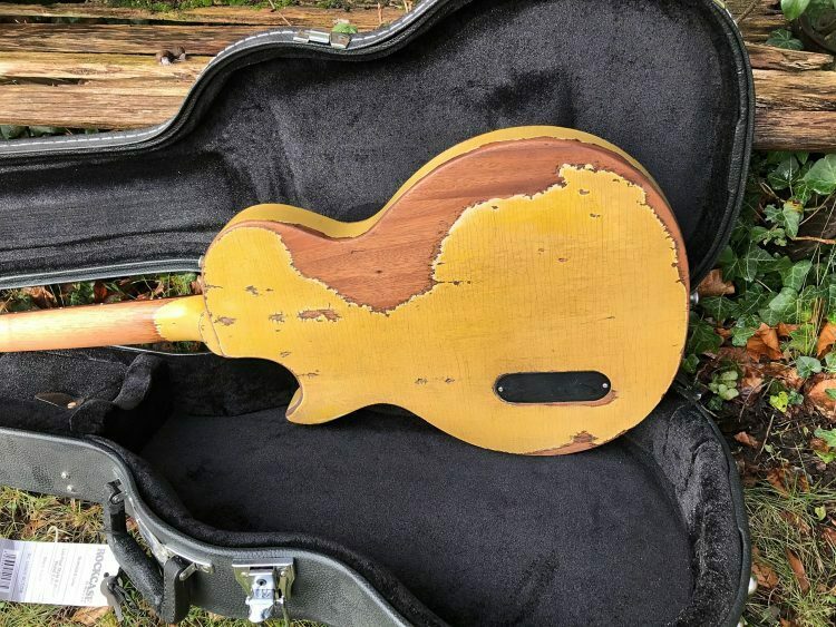 2003 Gibson Les Paul Junior TV Yellow Relic - Image 4