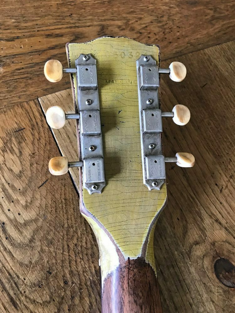 2003 Gibson Les Paul Junior TV Yellow Relic - Image 9