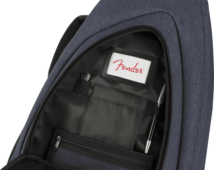 Fender FE920 Electric Guitar Gig Bag, Gold Denim - Image 4