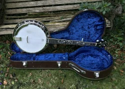 1977 Ibanez Artist 5 String Resonator Banjo