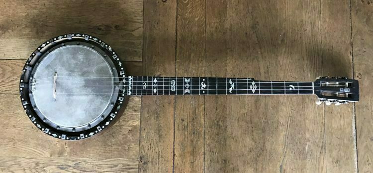 Circa 1895  John Alvey Turner Zither Banjo