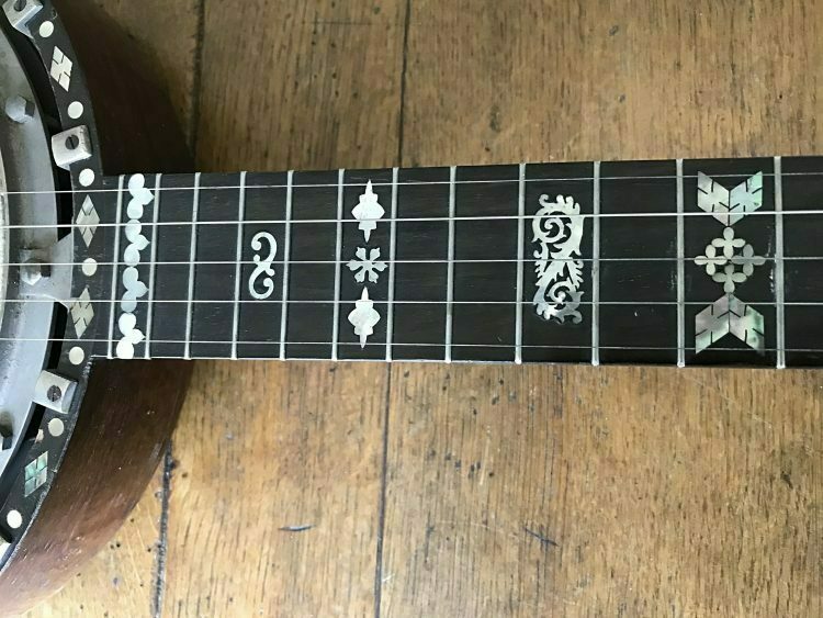 Circa 1895  John Alvey Turner Zither Banjo - Image 3