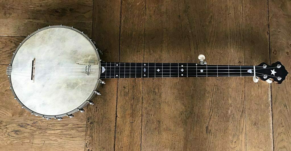 Circa 1896 Washburn 5 String Open Back Banjo Vintage & Modern Guitars