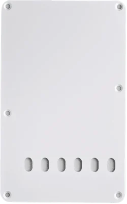 Fender Backplate, Vintage-Style Stratocaster®, White, 1-Ply