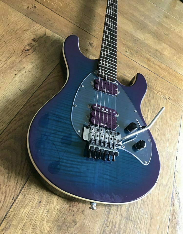 2005 Music Man SM-Y2D Steve Morse de-purple-burst - Image 3