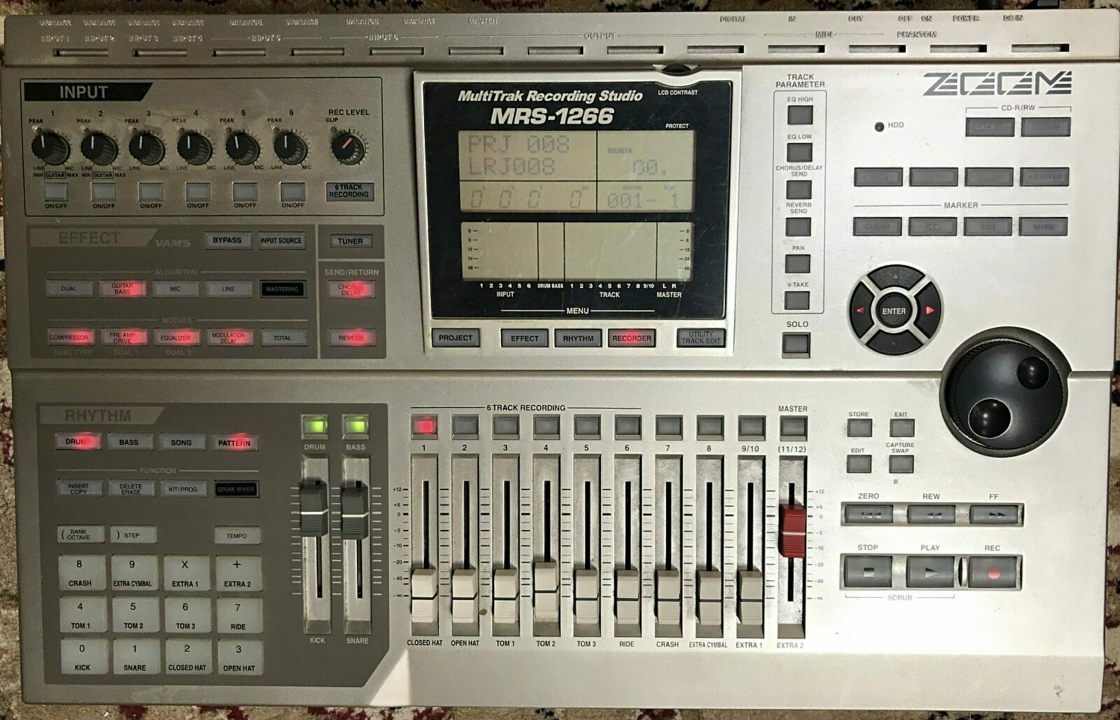 Zoom MRS 1266 Digital Portastudio (Used) Vintage & Modern Guitars