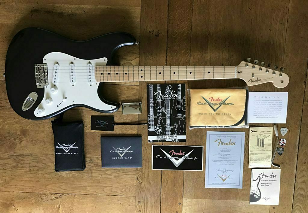 2014 Fender Custom Shop Eric Clapton Stratocaster Mercedes Blue