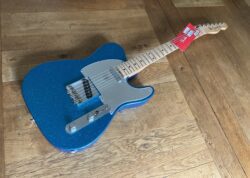 Fender® J Mascis Telecaster®, Maple Fingerboard, Bottle Rocket Blue Flake