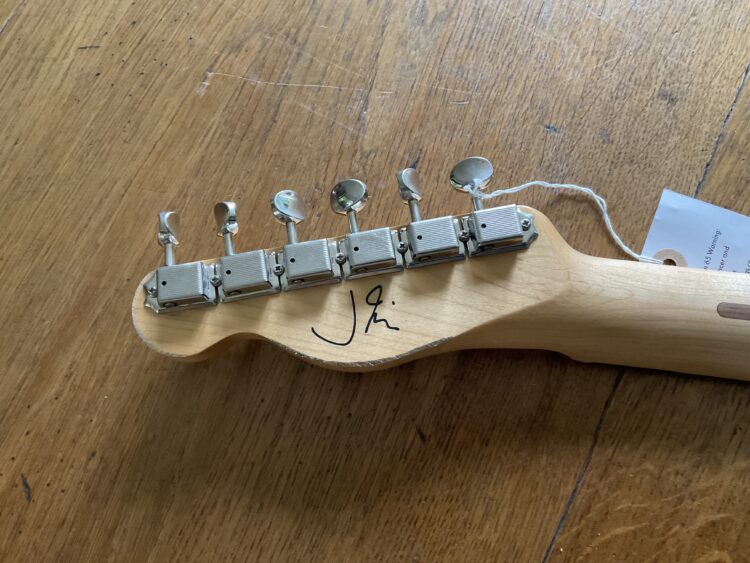 Fender® J Mascis Telecaster®, Maple Fingerboard, Bottle Rocket Blue Flake - Image 6
