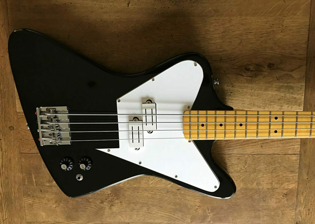 Dirtybird Custom Bass Guitar Fenderbird John Entwistle Style. Vintage