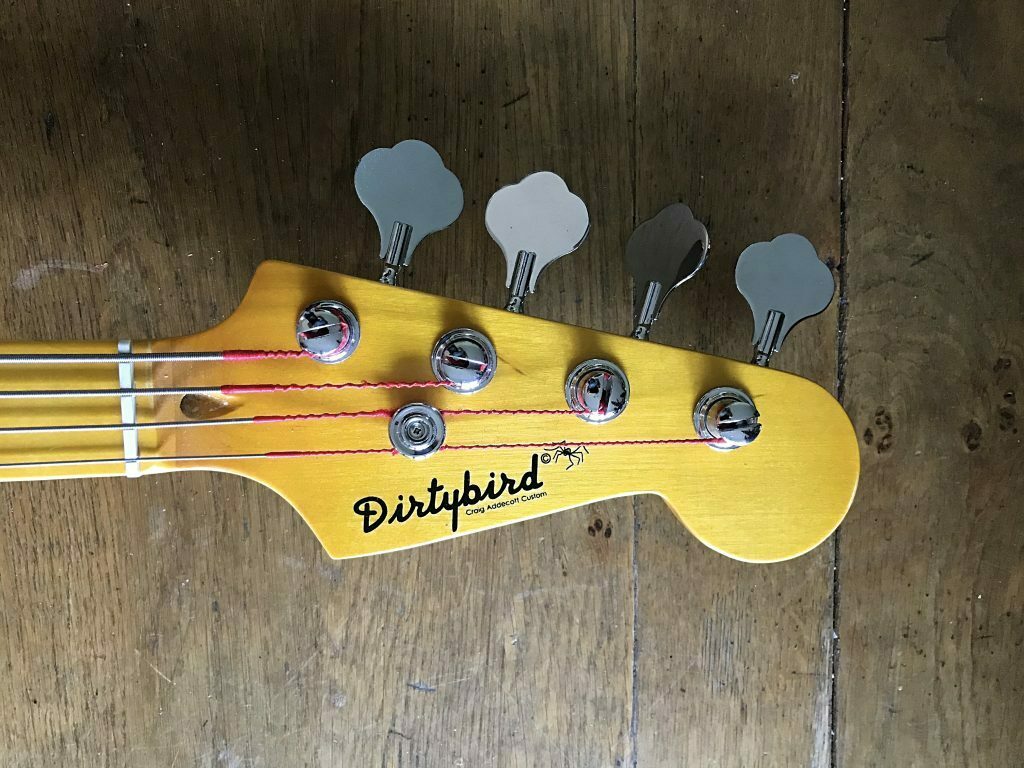 Dirtybird Custom Bass Guitar Fenderbird John Entwistle Style. Vintage