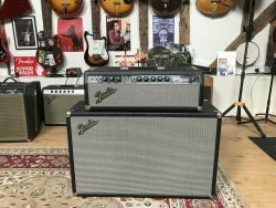 1966 Fender Bandmaster Head And Cabinet