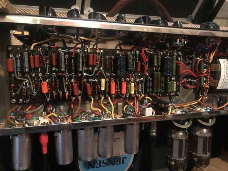 Cornell TR20 20 Watt Hand Wired Amplifier With Reverb/Tremolo Plus Attenuation - Image 5