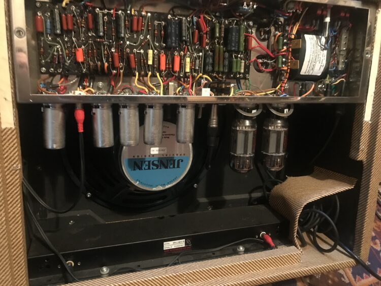 Cornell TR20 20 Watt Hand Wired Amplifier With Reverb/Tremolo Plus Attenuation - Image 7