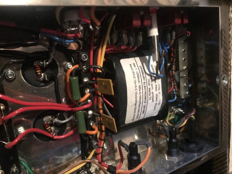 Cornell TR20 20 Watt Hand Wired Amplifier With Reverb/Tremolo Plus Attenuation - Image 6