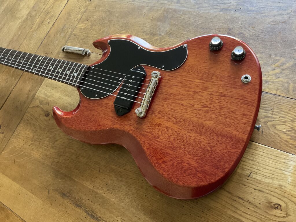 Piastra Posteriore In Plastica Per Gibson SG Junior, EB-0, EB-3, Riproduzione Anni '60, Nero