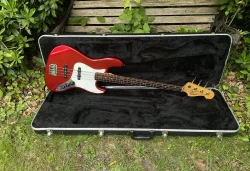 1980's Tokai L Series Jazz Sound Bass Candy Apple Red