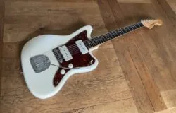 1961 Fender Jazzmaster Olympic White Slab Board Original Case