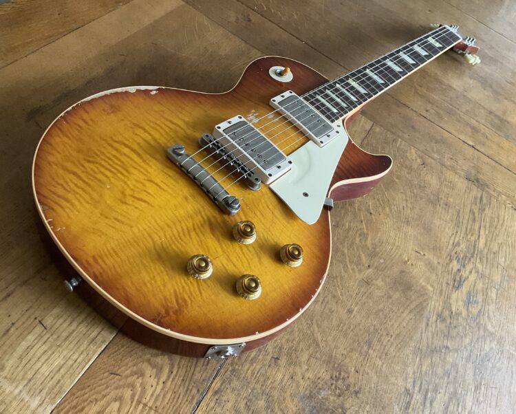 Gibson Artist Proof "Pearly Gates" Les Paul AgedAnd Signed By Billy Gibbons - Image 2