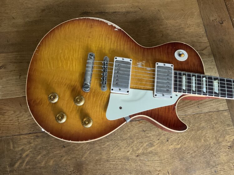 Gibson Artist Proof "Pearly Gates" Les Paul AgedAnd Signed By Billy Gibbons - Image 4
