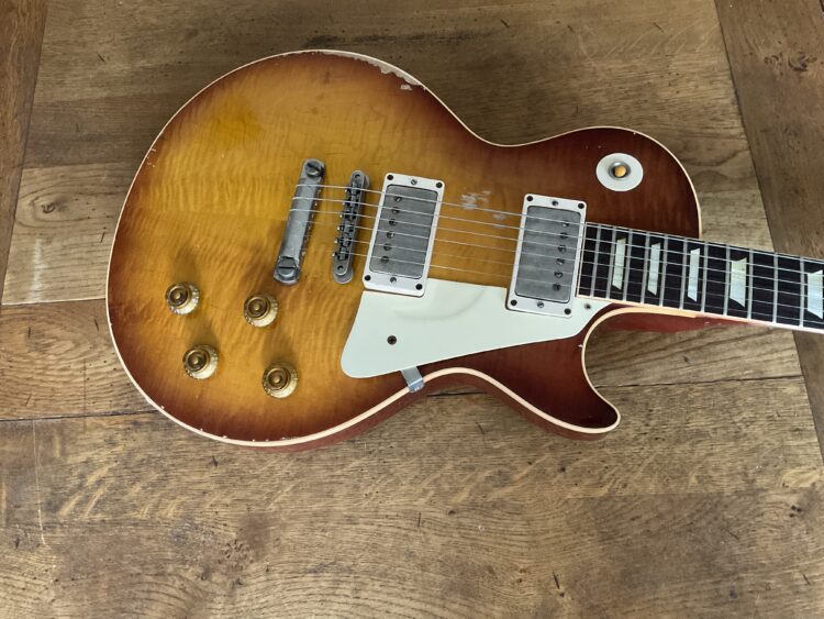 Gibson Artist Proof "Pearly Gates" Les Paul AgedAnd Signed By Billy Gibbons - Image 9
