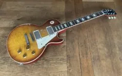 Gibson Artist Proof "Pearly Gates" Les Paul AgedAnd Signed By Billy Gibbons