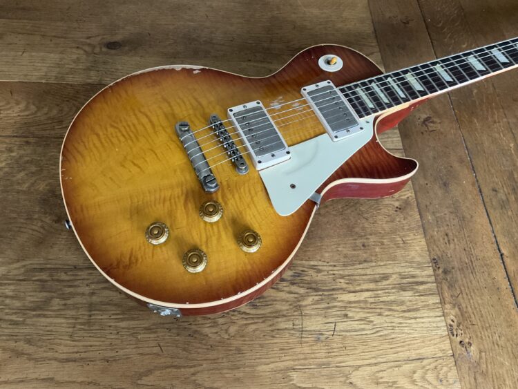 Gibson Artist Proof "Pearly Gates" Les Paul AgedAnd Signed By Billy Gibbons - Image 8