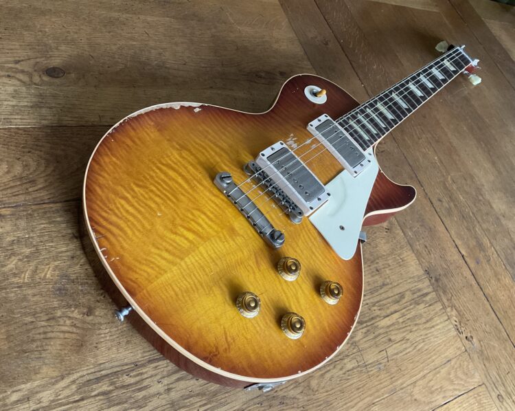 Gibson Artist Proof "Pearly Gates" Les Paul AgedAnd Signed By Billy Gibbons - Image 7