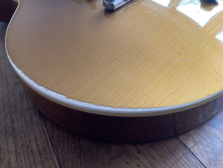 2016 Gibson True Historic Aged 1957 Les Paul Standard Gold Top - Image 8