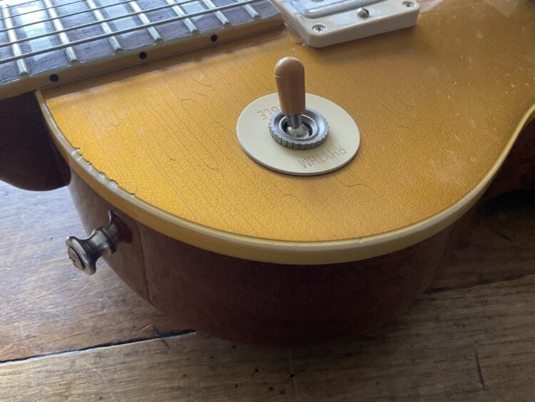 2016 Gibson True Historic Aged 1957 Les Paul Standard Gold Top - Image 7