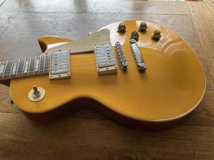 2016 Gibson True Historic Aged 1957 Les Paul Standard Gold Top - Image 5