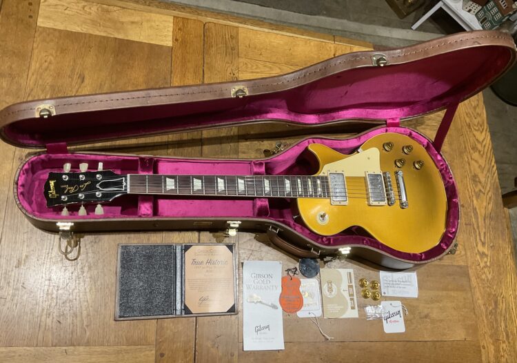 2016 Gibson True Historic Aged 1957 Les Paul Standard Gold Top - Image 19