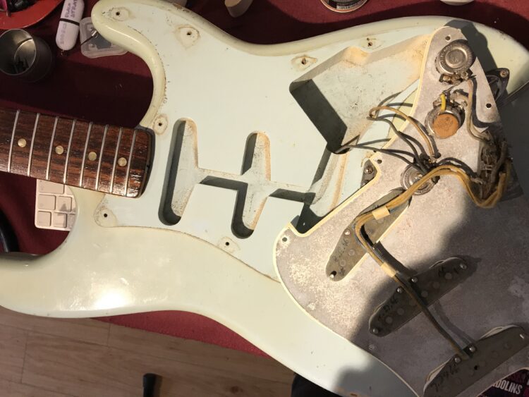 1966 Fender Stratocaster Sonic Blue - Image 19