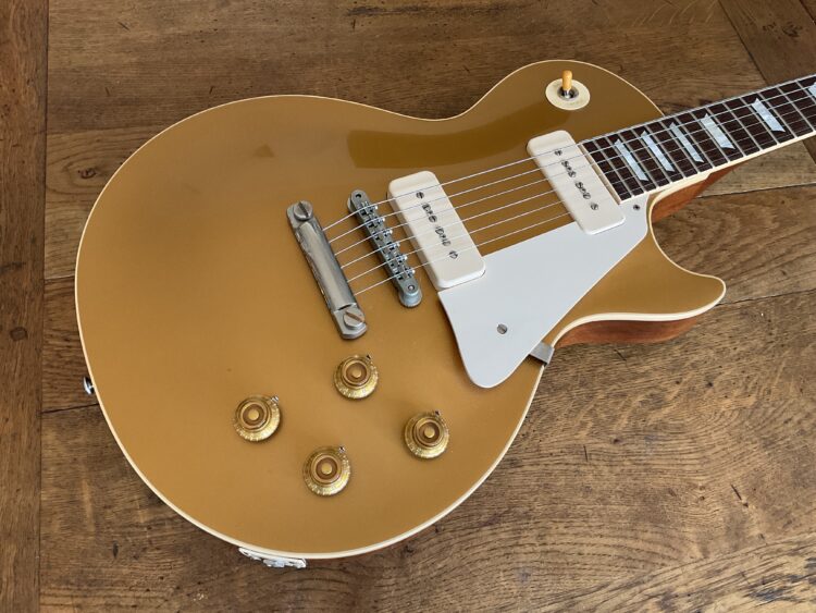 2017 Gibson R6 Les Paul Standard Custom Shop Historic  Gold Top - Image 3