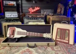 1950's Gibson BR9 Lap Steel With Matching Gibson BR9 Amp